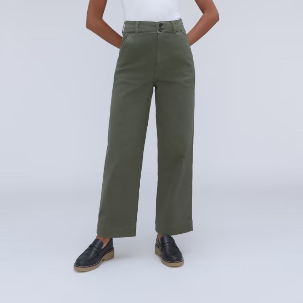 Everlane Organic Wide-Leg Pant Kambaba